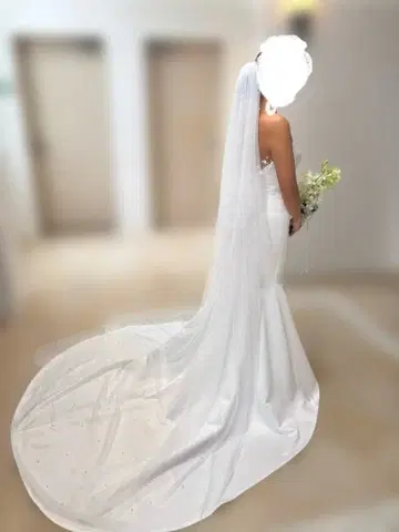 펄 베일 웨딩 베일