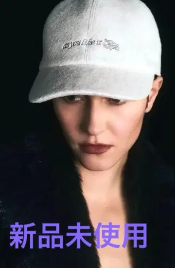 미사용 새상품 IRIS 47/posture 이리스 포세븐 겨울 캡 그레이