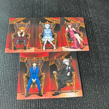 ALL OF EVANGELION 에반게리온 30주년 평일 카드 전 종류