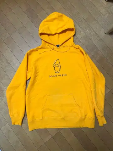 BEAMS 후드티 오렌지 DISNEY