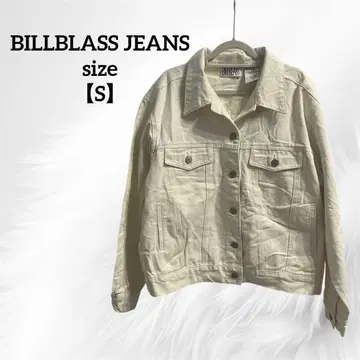 BILLBLASS JEANS [ S ] 아이보리 데님 자켓