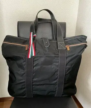 별주 Orobianco 오로비안코 토트백 블랙 리몬타 나일론