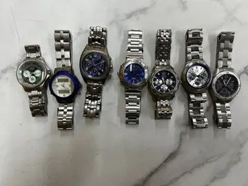 GUESS 크로노그래프 손목시계 7세트