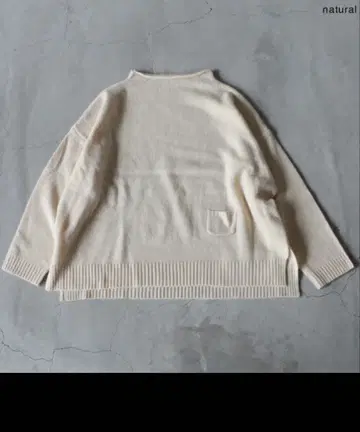 blue willow 울 혼방 보틀넥 니트 풀오버 2025 가을/겨울