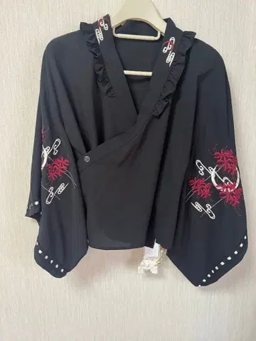 Amavel 흐릿한 달밤의 피안화 일본풍 스커트, 블라우스