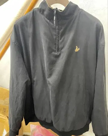 FR2 하프 지퍼 리버서블 블랙, 베이지