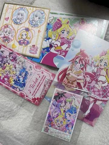 너와 아이돌 프리큐어 영화 입장 특전 엽서 세트