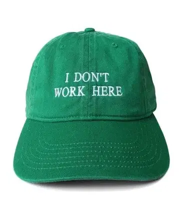 [ IDEA/아이디어 ] SORRY I DONT WORK HERE CAP