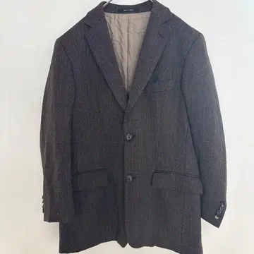 BOSS 다크 그레이 비즈니스 자켓 빅 XL