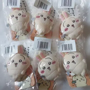 치이카와 토끼 인형 배지 토끼 망치 토끼 투성이 복권