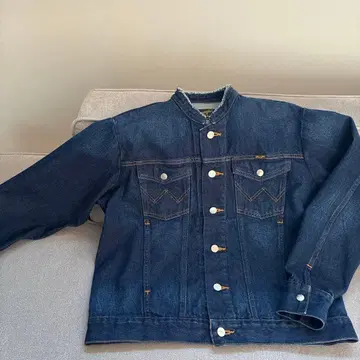 다크 블루 데님 자켓
