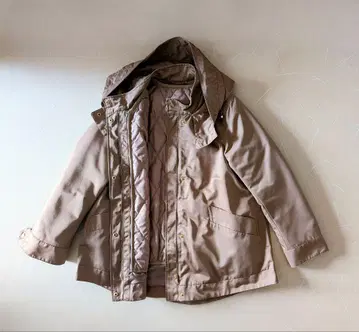 내추럴 뷰티 베이직 후드 부착 자켓