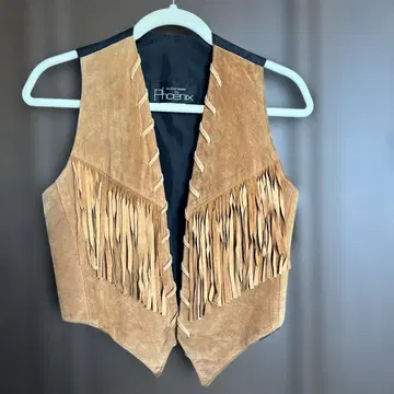 여성용 Phoenix 웨스턴 프린지 스웨이드 베스트