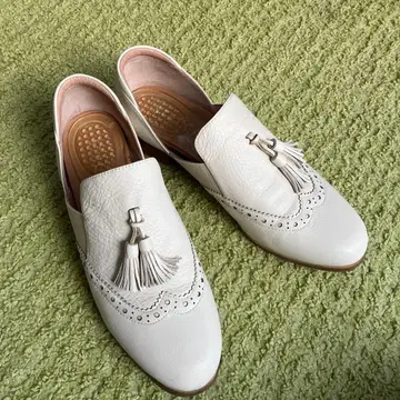 STACCATO 스타카토 화이트 화이트 로퍼 24