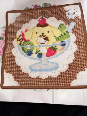 FEILER 아이스크림 디자인 손수건