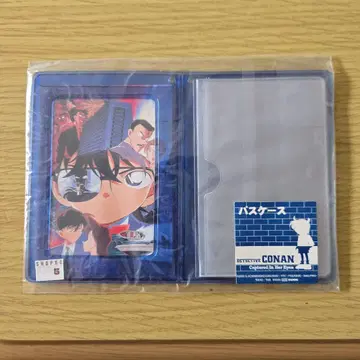 명탐정 코난 눈동자 속 암살자 패스 케이스 새상품