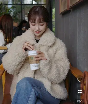 nugu 퍼 크롭 자켓