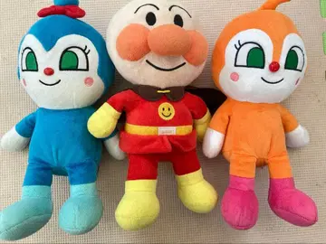 호빵맨 봉제 인형 3체 세트