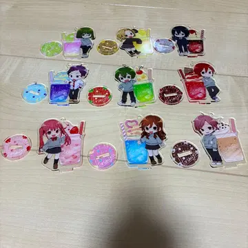 호리미야 트레이딩 아크릴 스탠드 키링 드링크 컴프