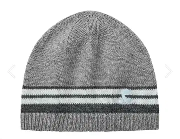니트 모자 그레이 스트라이프 TWICE 지효 착용