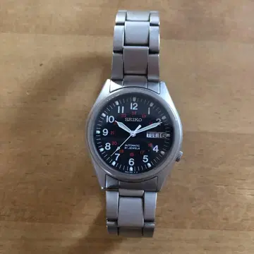 SEIKO 자동 와인딩 시계 네이비 가격 협의 OK