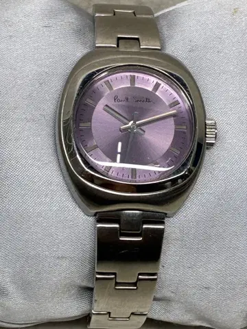 T4) Paul Smith 여성용 손목시계 쿼츠 라이트 퍼플 다이얼