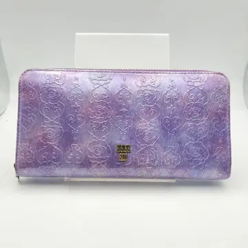 안나수이 장지갑 지갑 지갑 퍼플