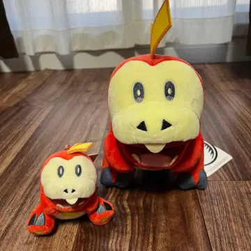 택 포함 새상품 뜨아거(호게타) 봉제 인형 마스코트