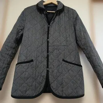 아즈키 르 로페 퀼팅 자켓 그레이