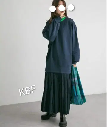 KBF 도킹 원피스 D 네이비 10450엔