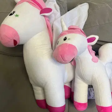 타베코 동물 유니콘 봉제 인형 반다이 제조