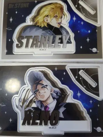 Dr.STONE 빅 아크릴 스탠드 Dr. 제노 스탠리 스나이더 2개