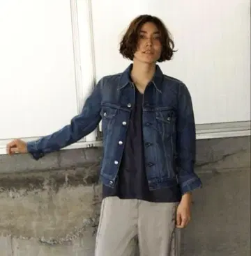 HYKE 하이크 데님 자켓 3rd type3 사이즈 2 M