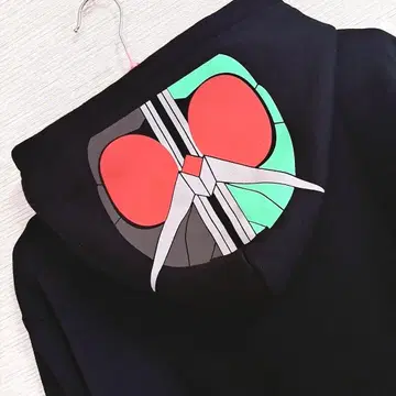 새상품 가면라이더W 더블 후드티 남성용 L사이즈 가면라이더