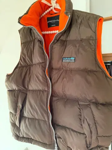 patagonia club 다운 베스트 미사용 새상품 M 사이즈 카키