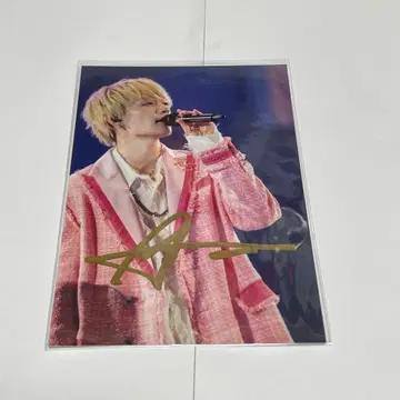 M!LK 사노 하야토 브로마이드 사인 포함