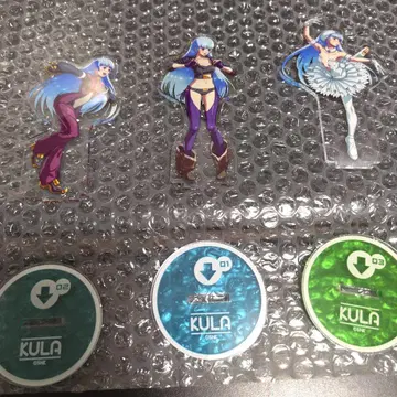 SNK 히로인즈 아크릴 스탠드 쿠라 세트