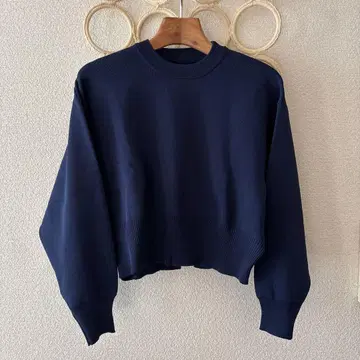 PASSIONE 파시오네 레이온 니트 네이비 38