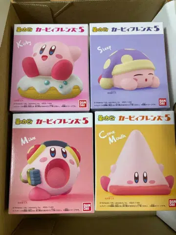 별의 커비 커비프렌드 5 4개