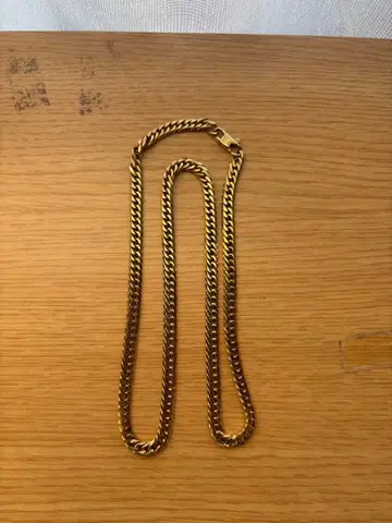 키헤이 목걸이 6면 더블 금 골드