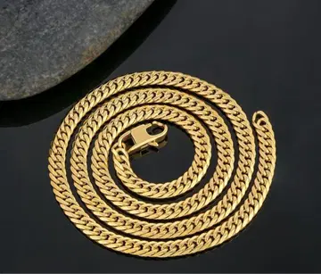 키헤이 목걸이 6면 더블 금 골드