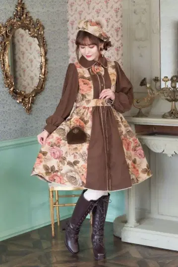 시마무라 쿠루미 노엘 드 메모와르 원피스 LL 사이즈