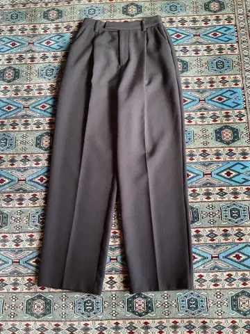 URBAN RESEARCH DOORS 와이드 팬츠 블랙 s