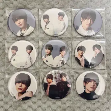 후카마치 토시나리 코마츠 쇼헤이 TWO for ONE 캔뱃지 세트