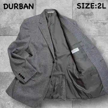 DURBAN 테일러드 자켓 트위드 2L 사이즈