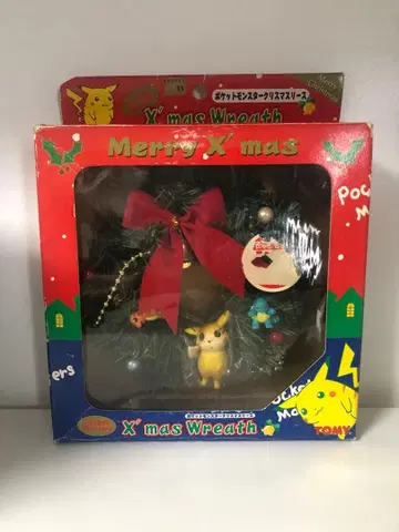 미사용 초대 포켓몬 크리스마스 리스