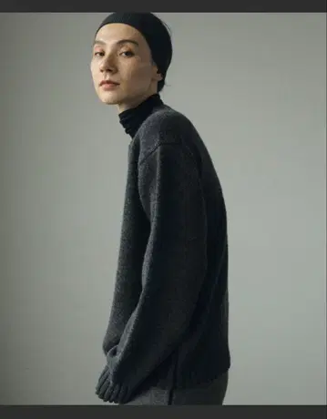 anuke / crewneck soft knit