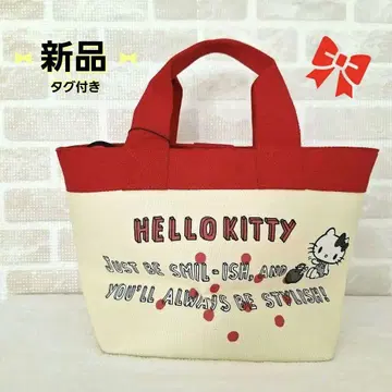 선착순! 새상품 헬로키티 토트백 빈티지 패턴