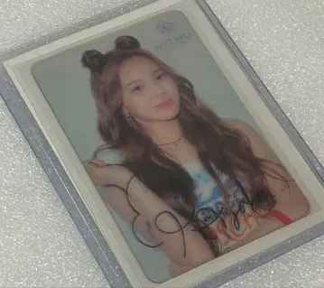 [최저가] NiziU 아야카 친필 사인