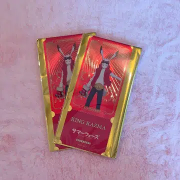 호소다 마모루 사고 실험전 트레이딩 금박 티켓풍 카드 썸머 워즈